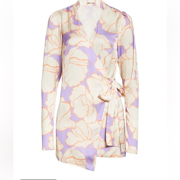 Alexis Fiji Wrap Dress in Wisteria Sz Medium
Party Wedding Vacation Chic Floral - Picture 3 of 12